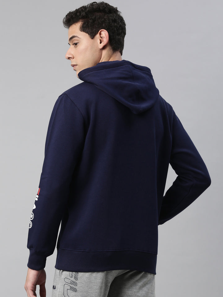Fila White Brody Men's Hoodie