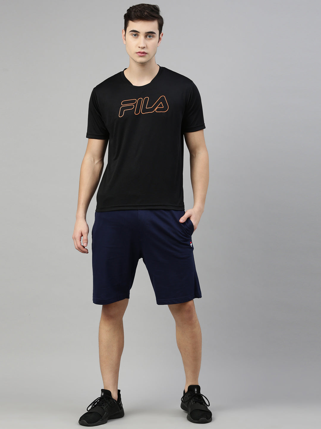 Fila Black Junco Men's Regular Short