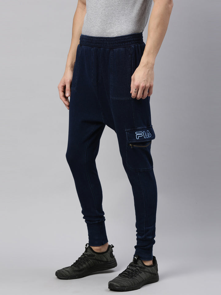 Fila White Bran Men's Ribbed Jogger
