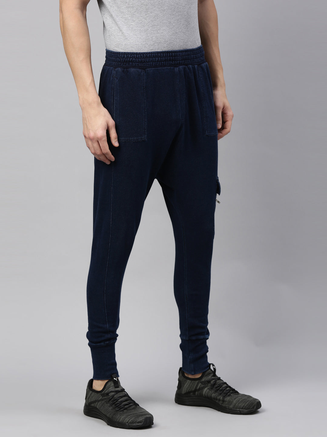 Fila White Bran Men's Ribbed Jogger