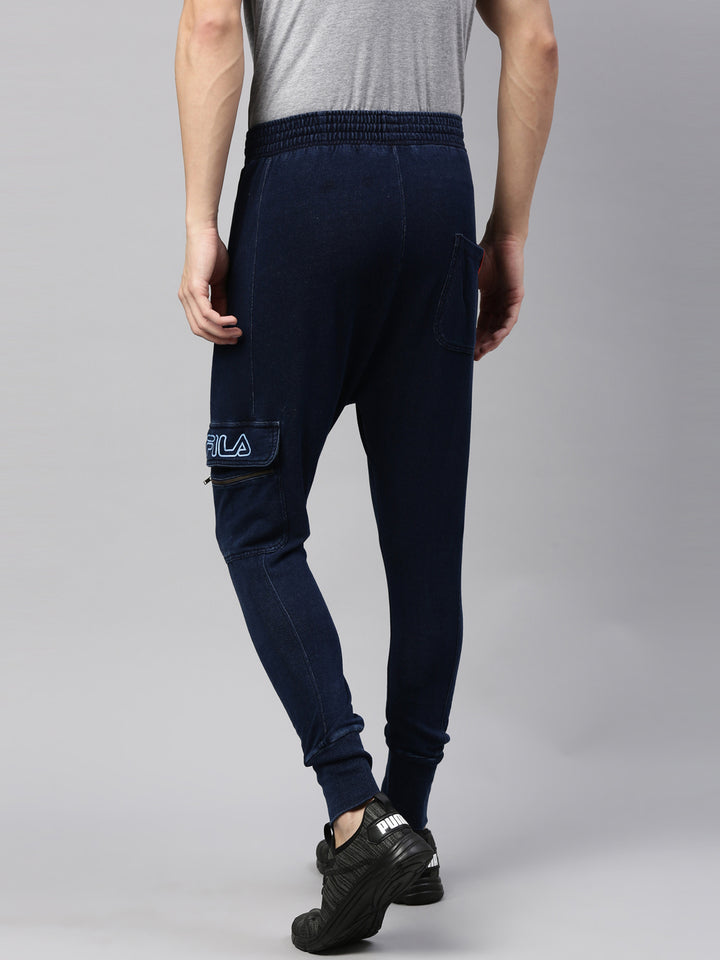 Fila White Bran Men's Ribbed Jogger