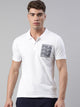 Fila Peacoat Abbas Men's Graphic Polo