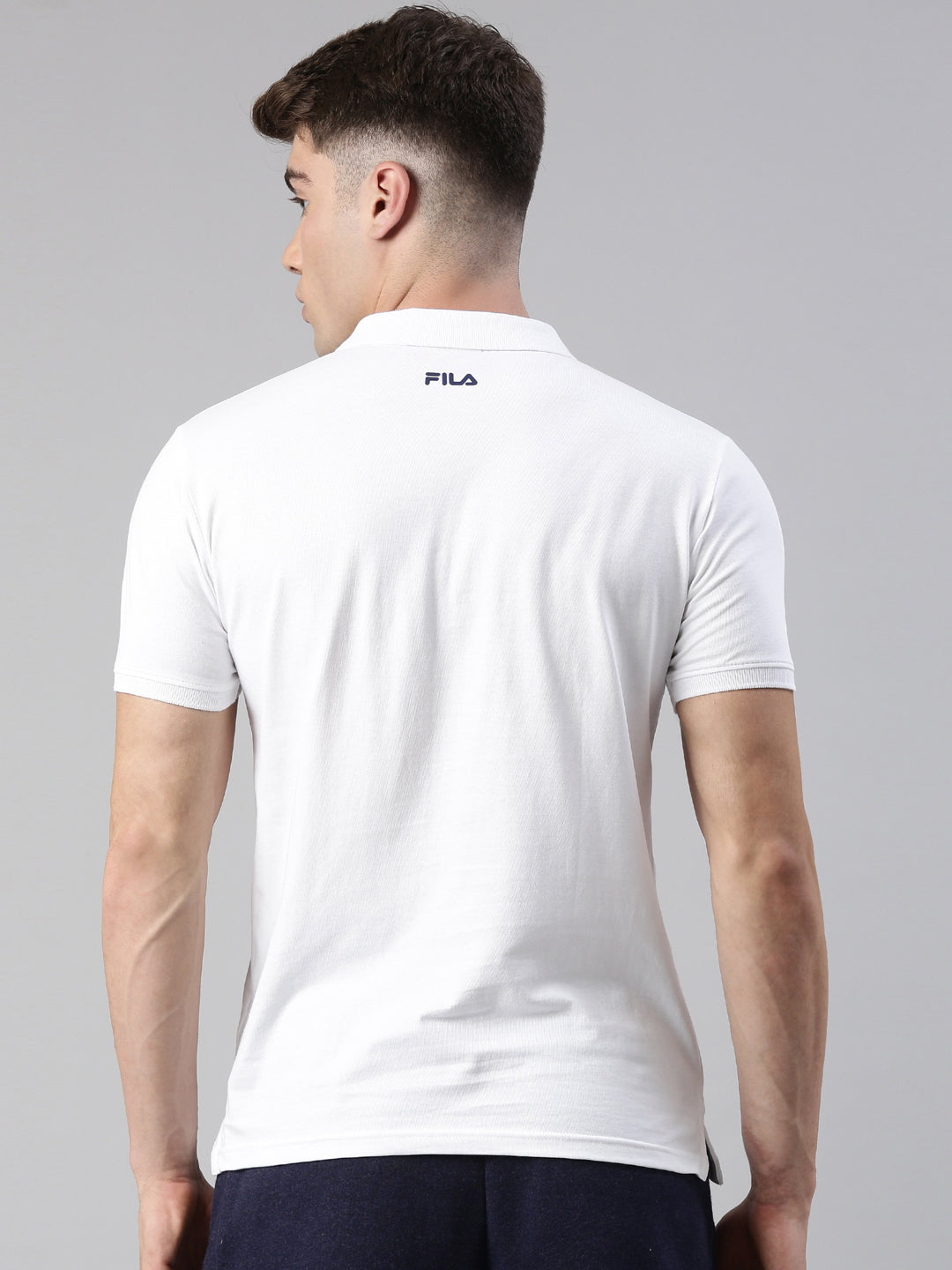 Fila Peacoat Abbas Men's Graphic Polo