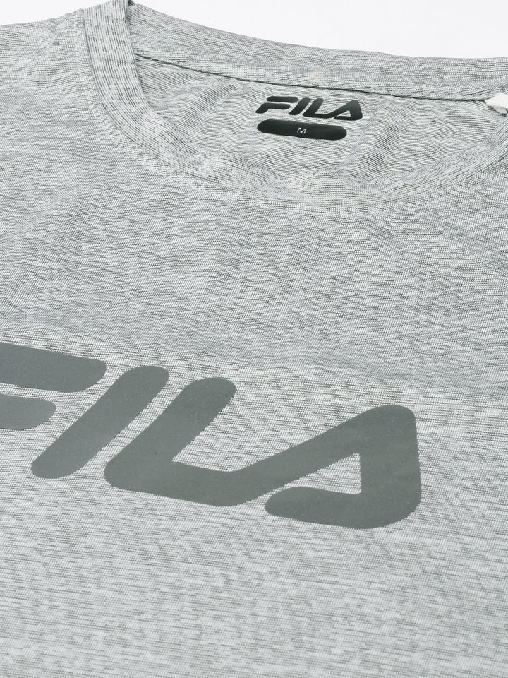 Fila Black Madal Men's Graphic T-Shirt