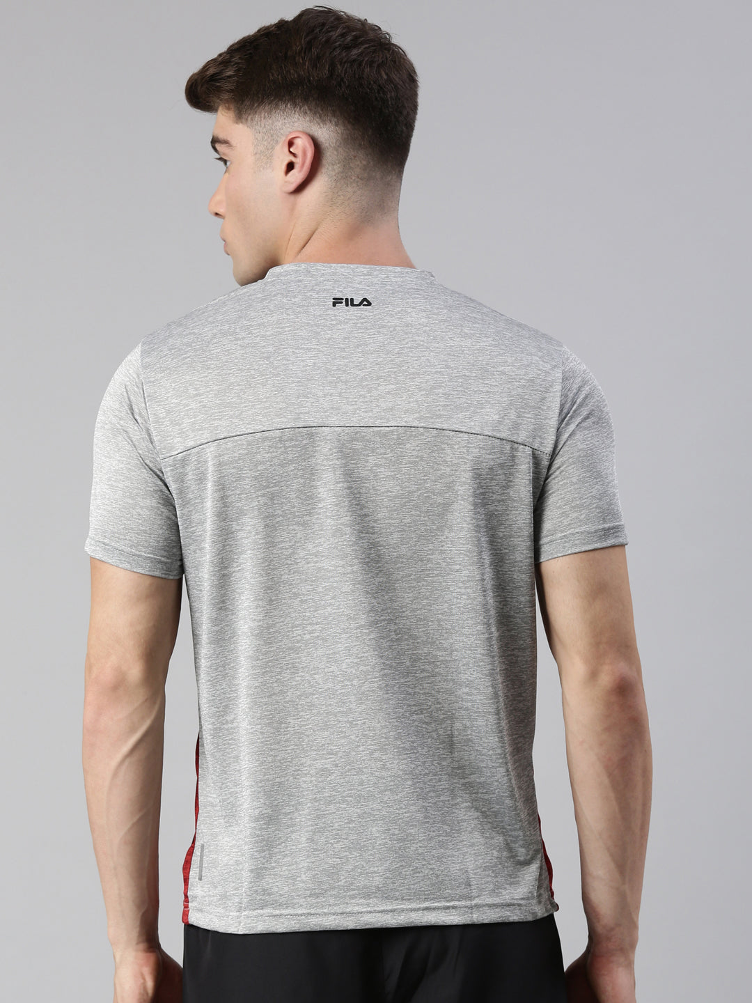 Fila Black Madal Men's Graphic T-Shirt
