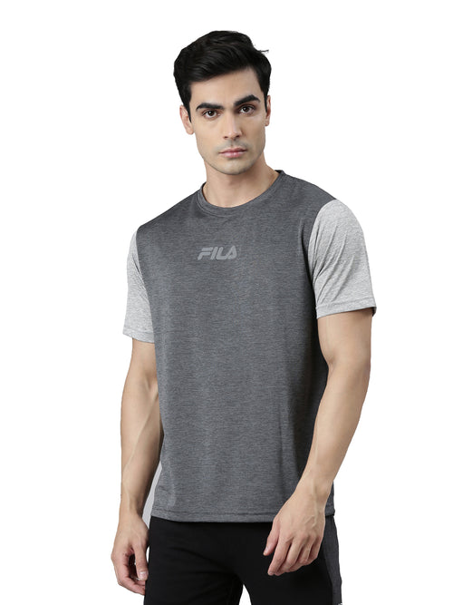 Fila Light Blue Makin Men's Graphic T-Shirt