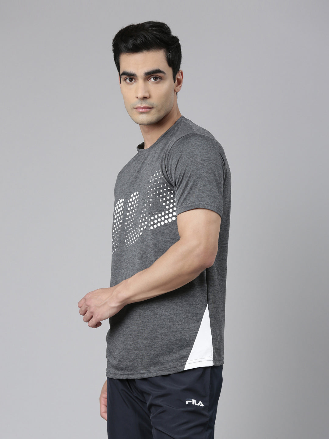 Fila Light Blue Gunan Men's Graphic T-Shirt