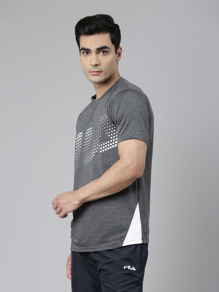 Fila Light Blue Gunan Men's Graphic T-Shirt