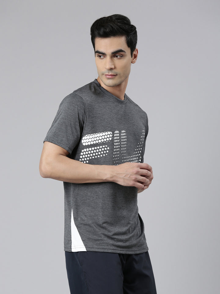 Fila Light Blue Gunan Men's Graphic T-Shirt