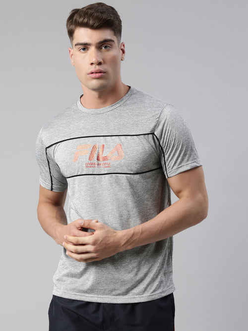 Fila Black Rudal Men's Graphic T-Shirt