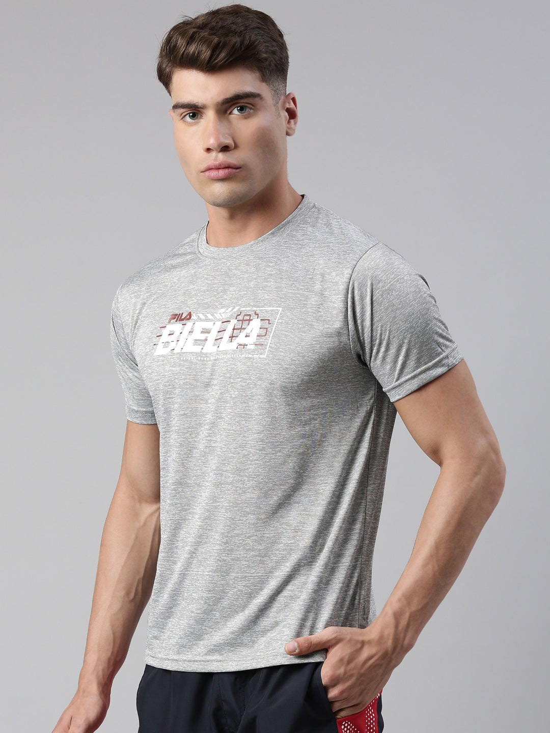 Fila Black Ohio Men's Graphic T-Shirt