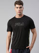 Fila Black Pista Men's Graphic T-Shirt