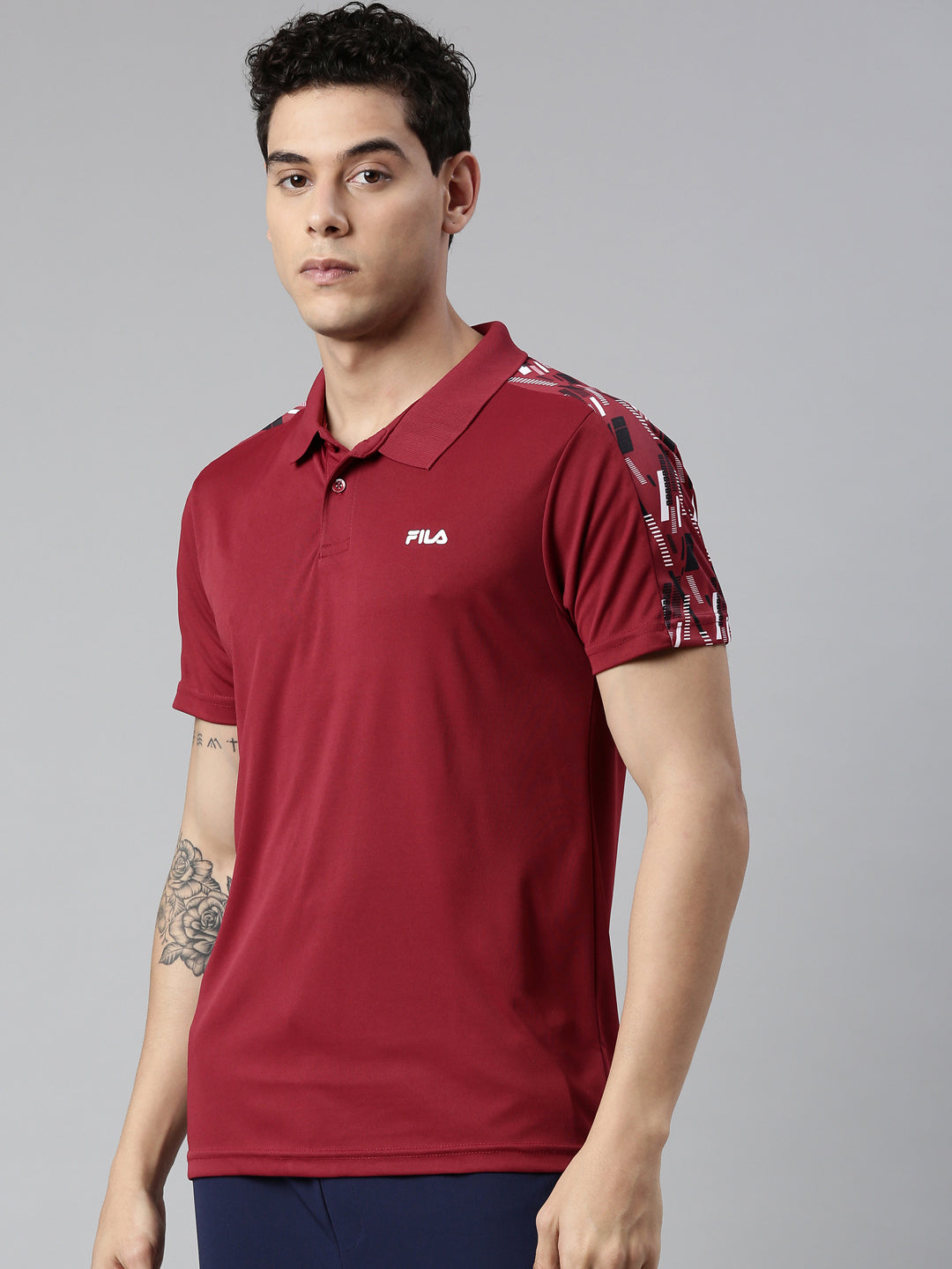 Fila Black Kamal Men's Polo