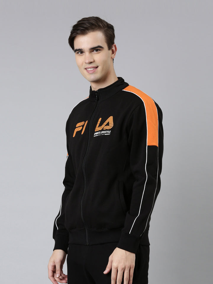 Fila White Royal Jkt Men's Sweat Shirt