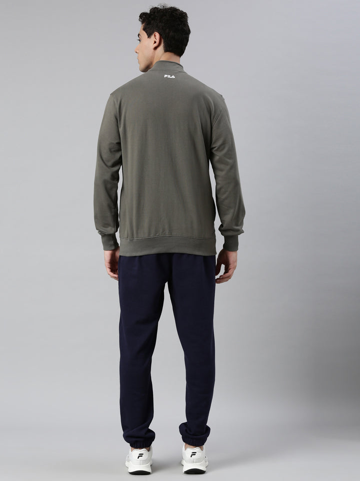 Fila Black Faiz Men's Sweat Jacket