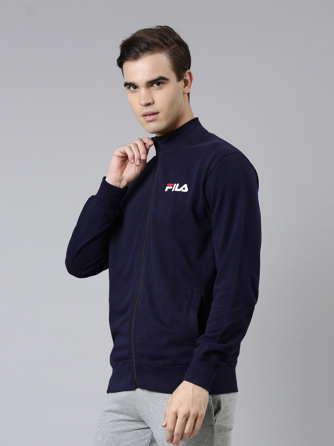 Fila Black Odill Men's Sweat Shirt