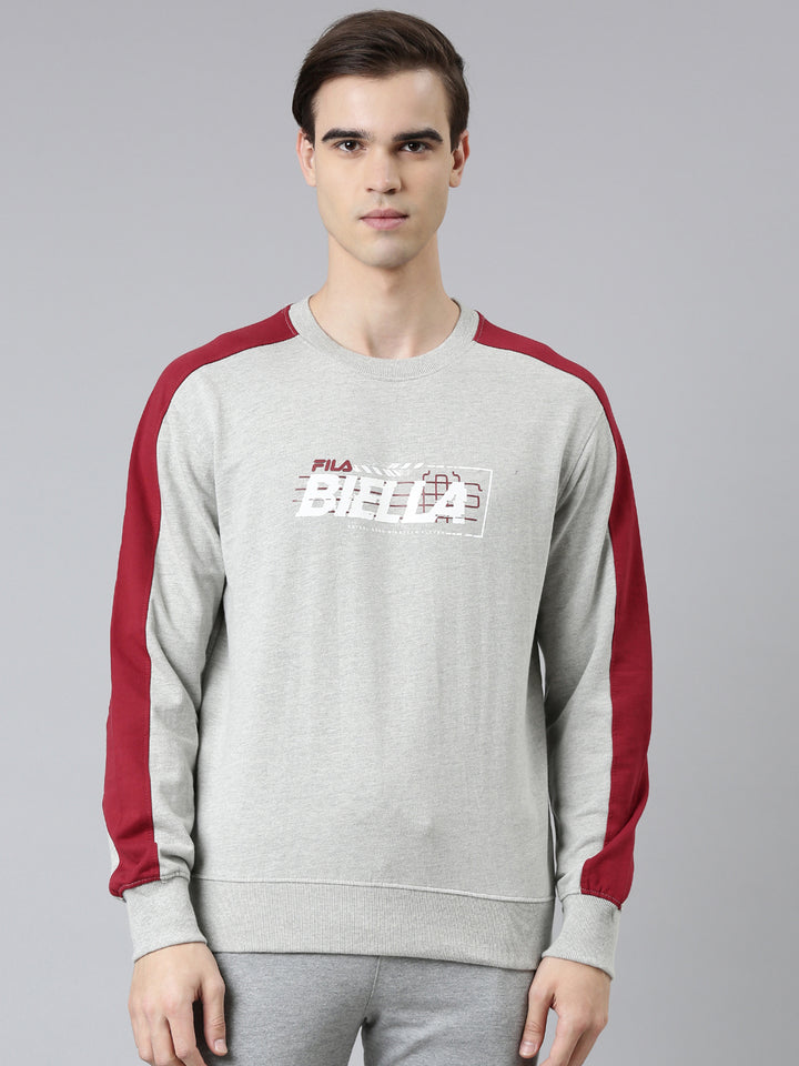 Fila Black Odill Men's Sweat Shirt
