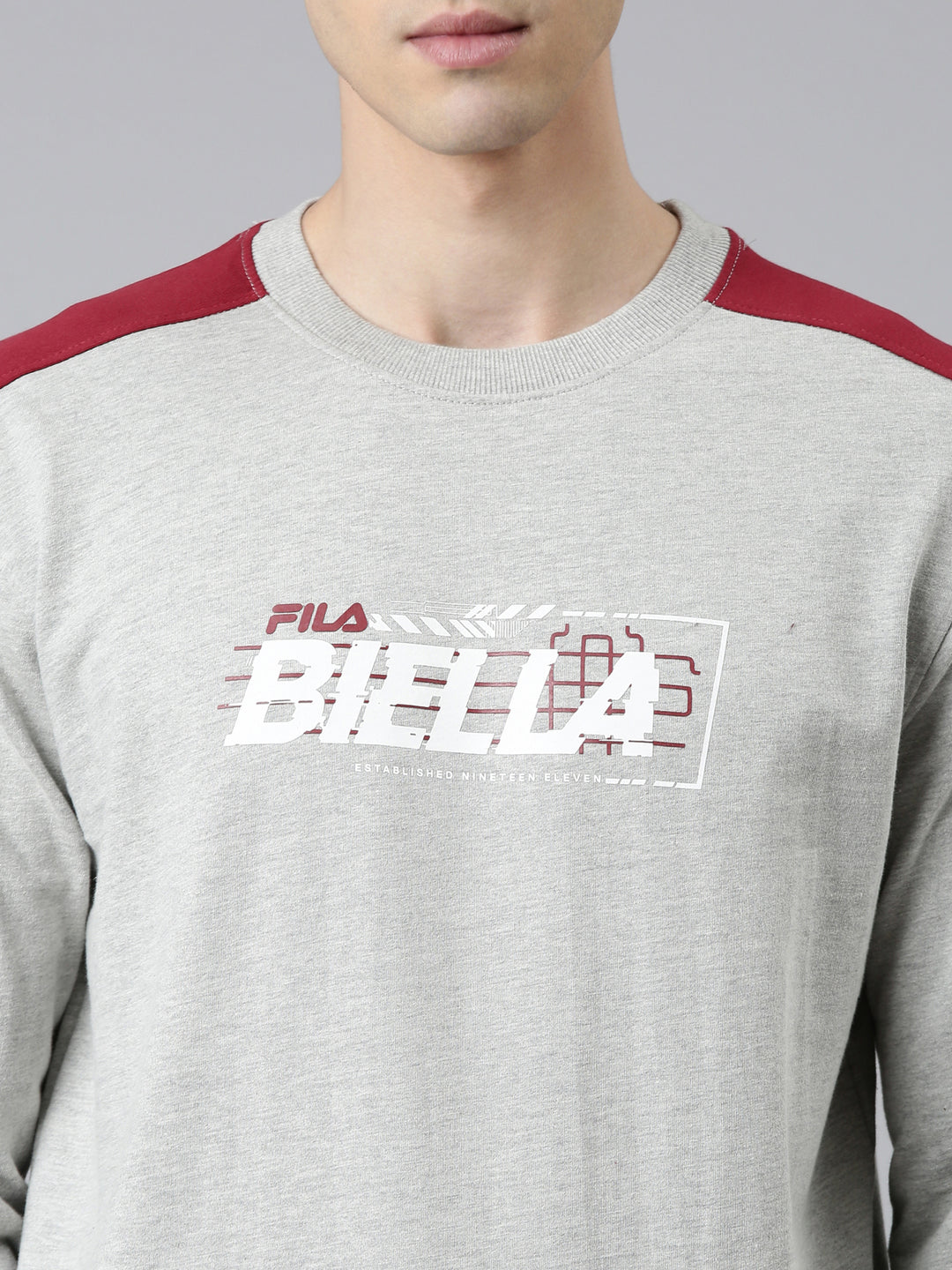 Fila Black Odill Men's Sweat Shirt