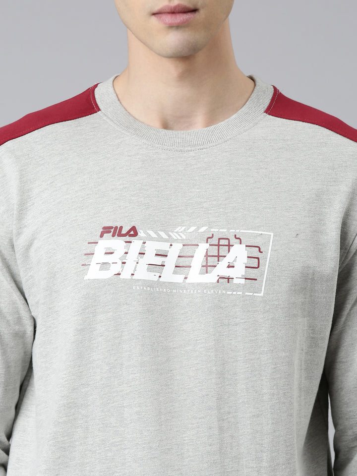 Fila Black Odill Men's Sweat Shirt