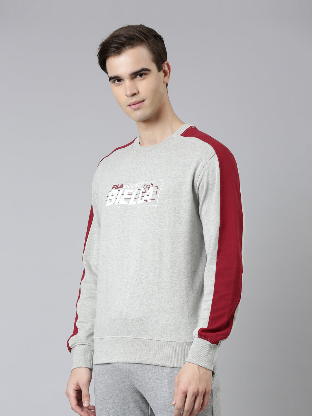 Fila Black Odill Men's Sweat Shirt