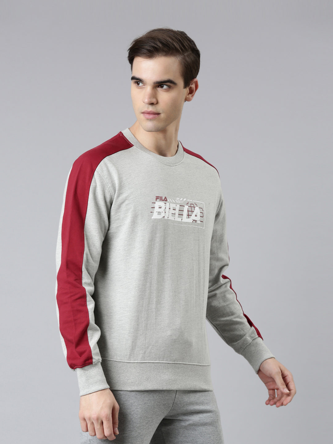 Fila Black Odill Men's Sweat Shirt