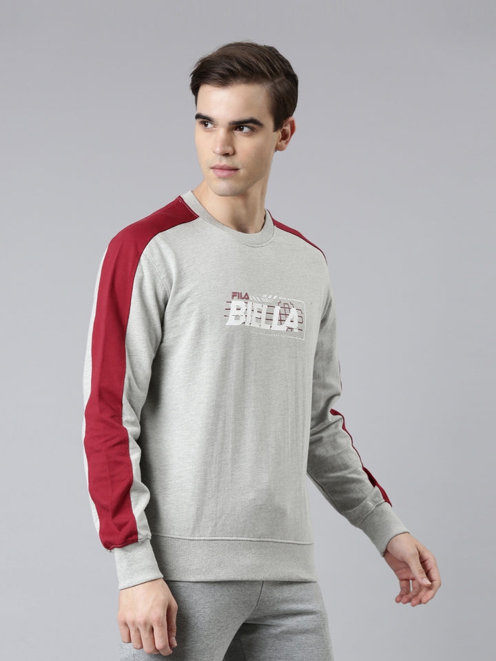 Fila Black Odill Men's Sweat Shirt