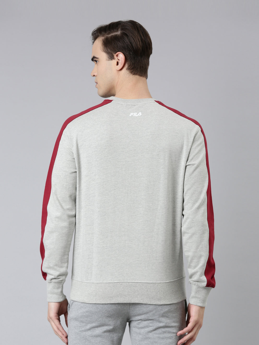 Fila Black Odill Men's Sweat Shirt