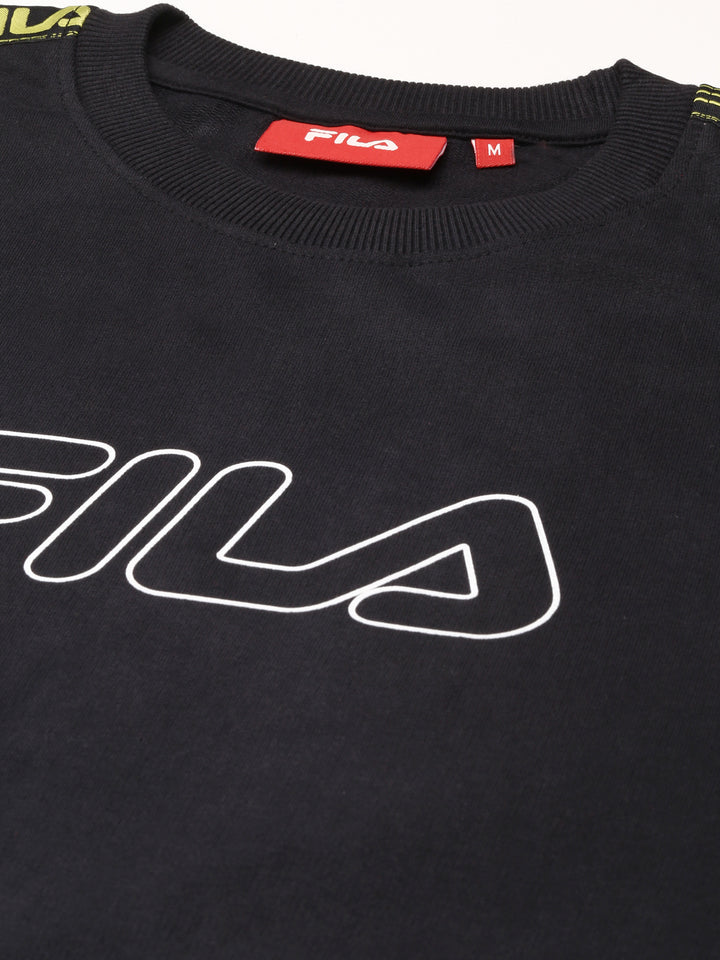 Fila Grey Panit Men's Sweatshirts