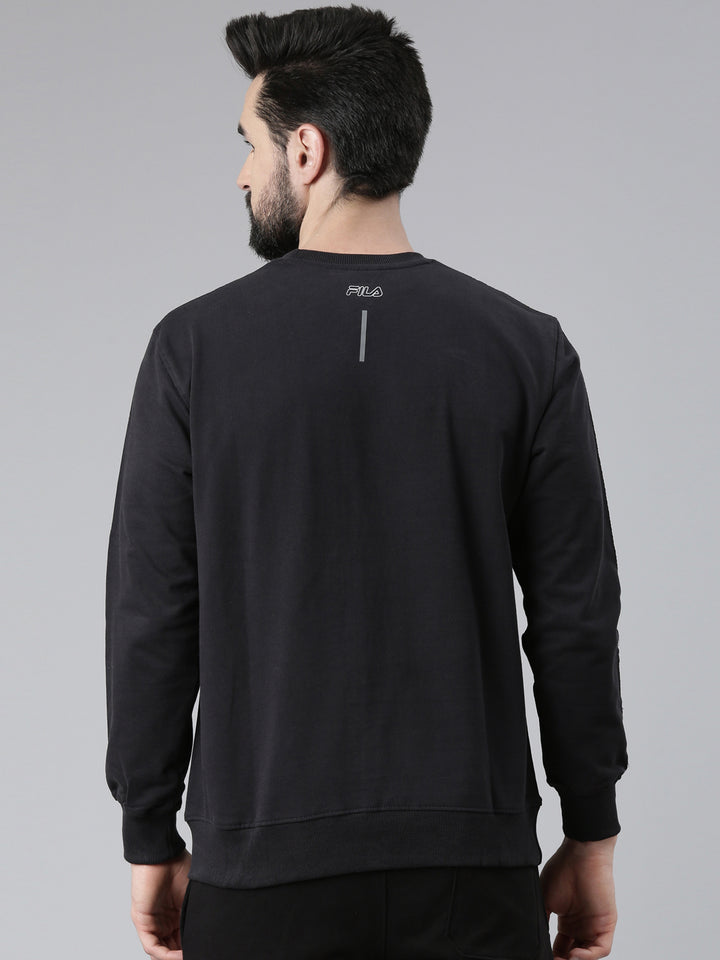 Fila Grey Panit Men's Sweatshirts