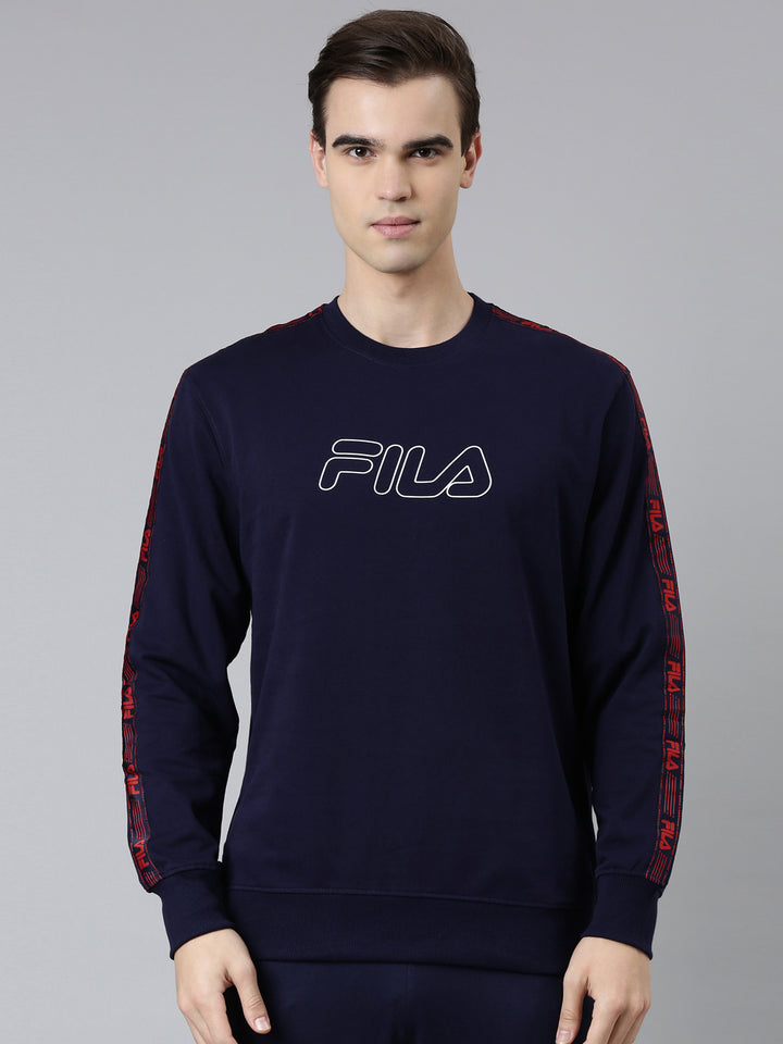 Fila Black Panit Men's Sweat Shirt