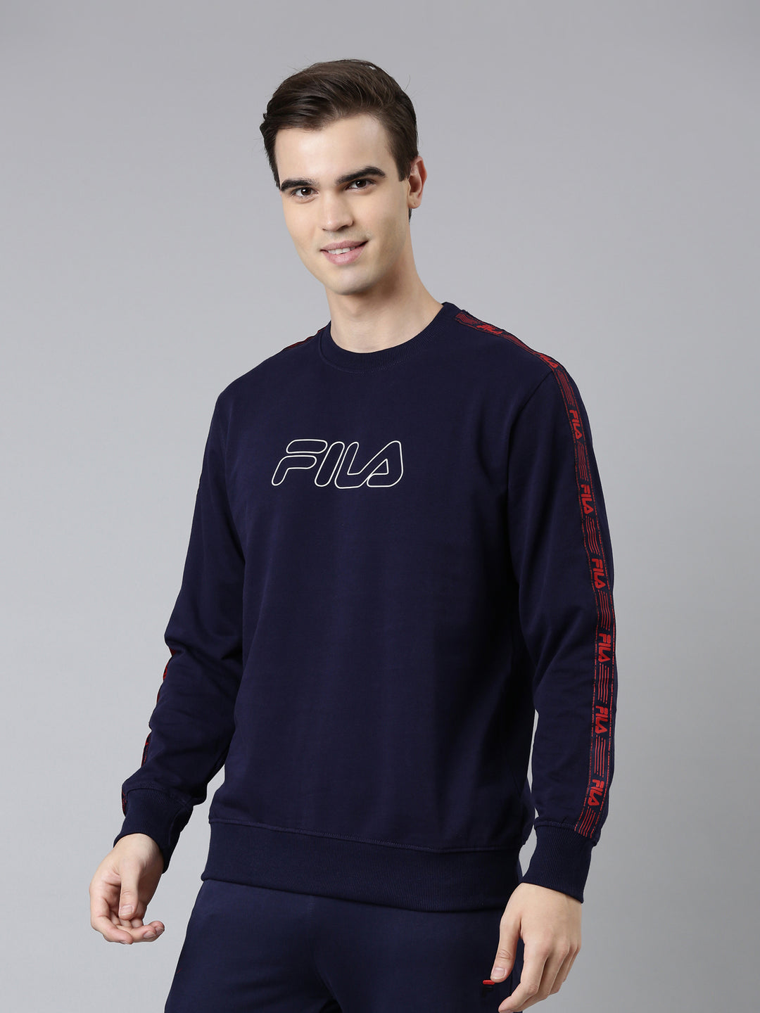 Fila Black Panit Men's Sweat Shirt