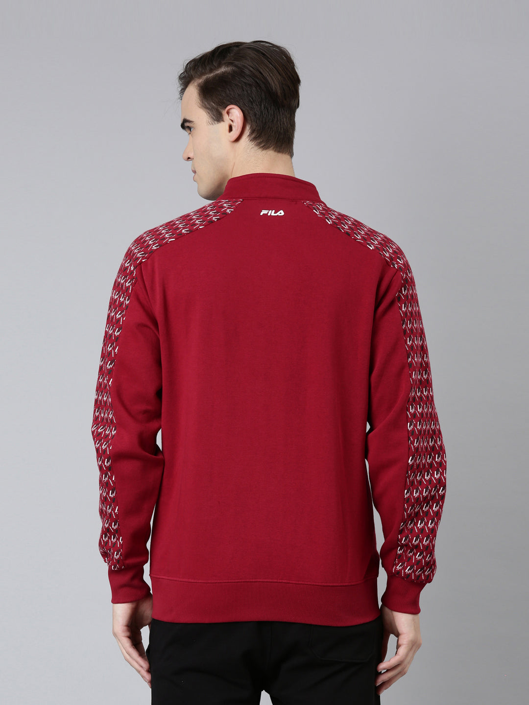 Fila White Kadam Men's Sweat Shirt