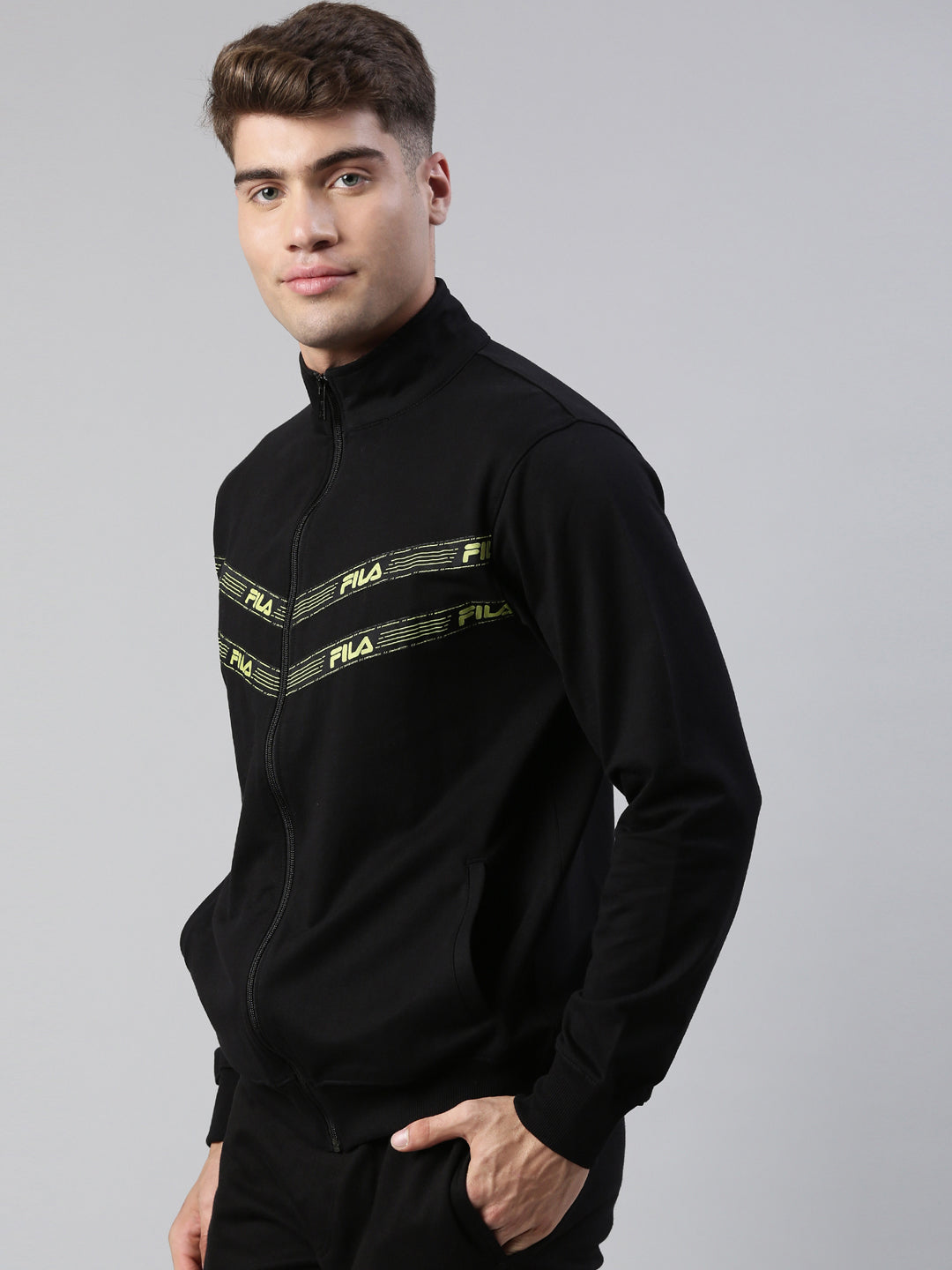 Fila Blue Pigar Men's Sweat Jacket