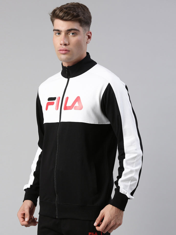Fila Blue Junaid Jkt Men's Cut and Sew Track Jacket