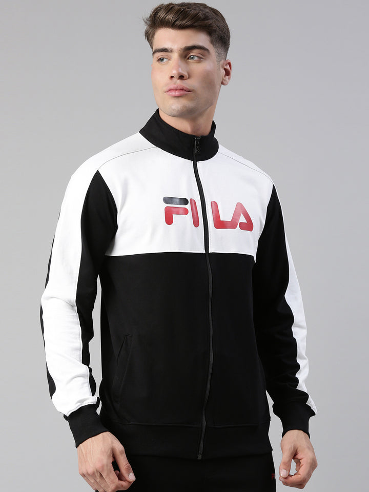 Fila Blue Junaid Jkt Men's Cut and Sew Track Jacket