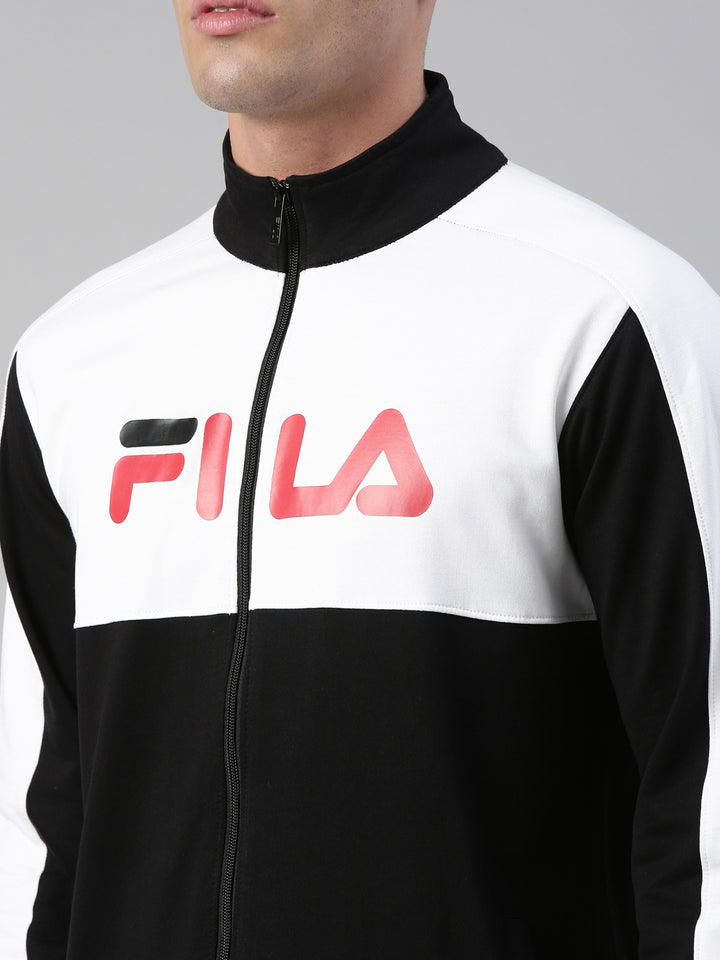 Fila Blue Junaid Jkt Men's Cut and Sew Track Jacket