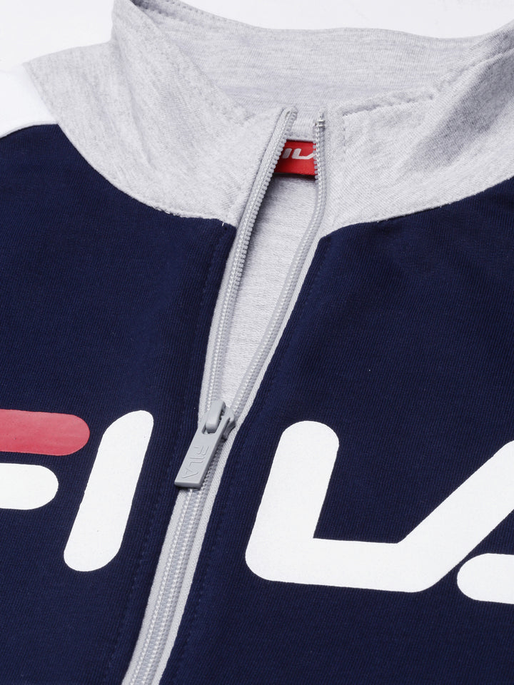 Fila Blue Junaid Jkt Men's Cut and Sew Track Jacket