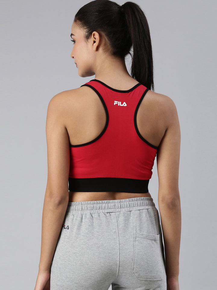 Fila Black Osheen Women's Sports Bra