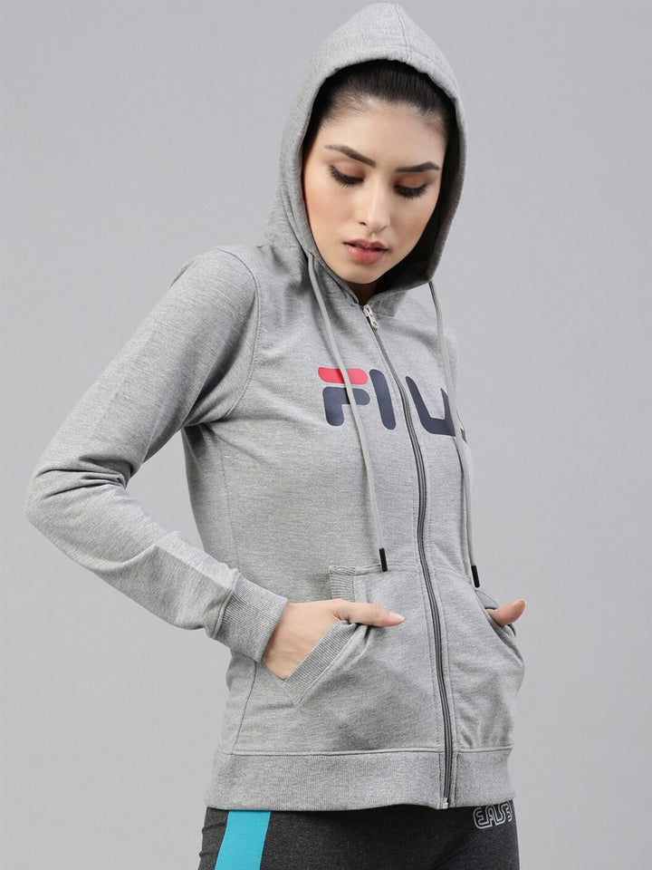 Fila Black Dahlia Women's Logo Hoodie