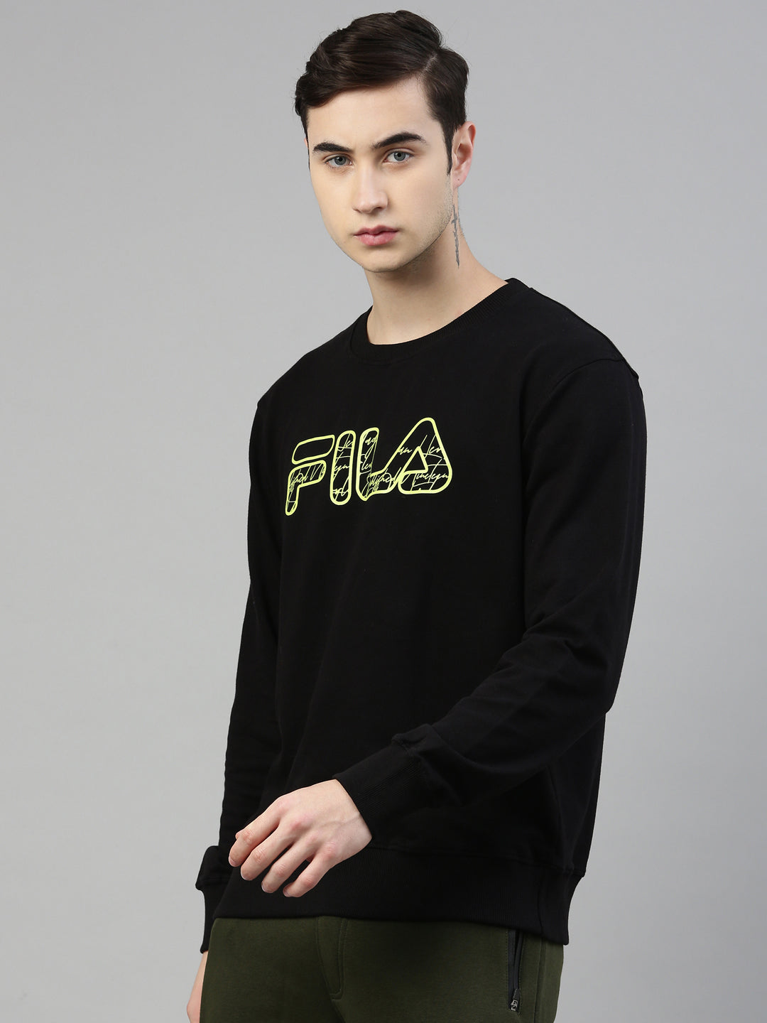 Fila Peacoat Hyder Men's Crew Sweatshirt