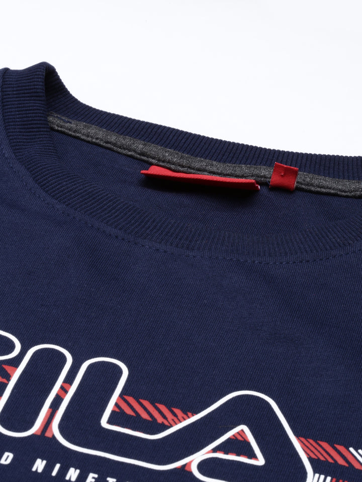 Fila Black Keith Men's Crew Sweatshirt