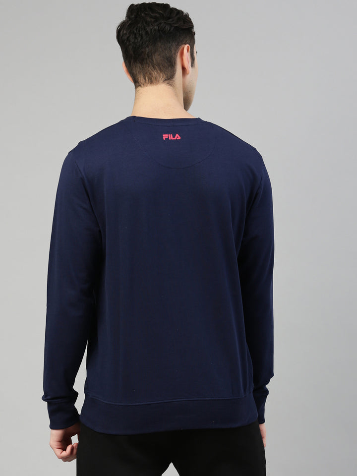 Fila Black Keith Men's Crew Sweatshirt
