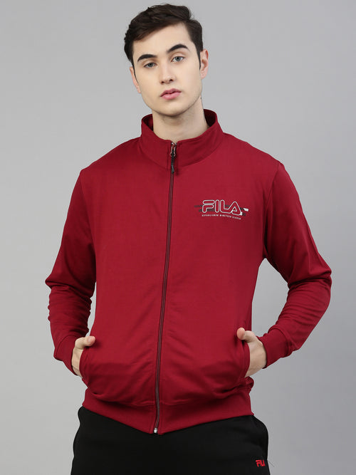 Fila Black Kasper Men's Sweat Jacket