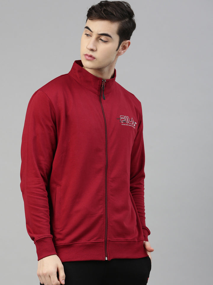 Fila Black Kasper Men's Sweat Jacket