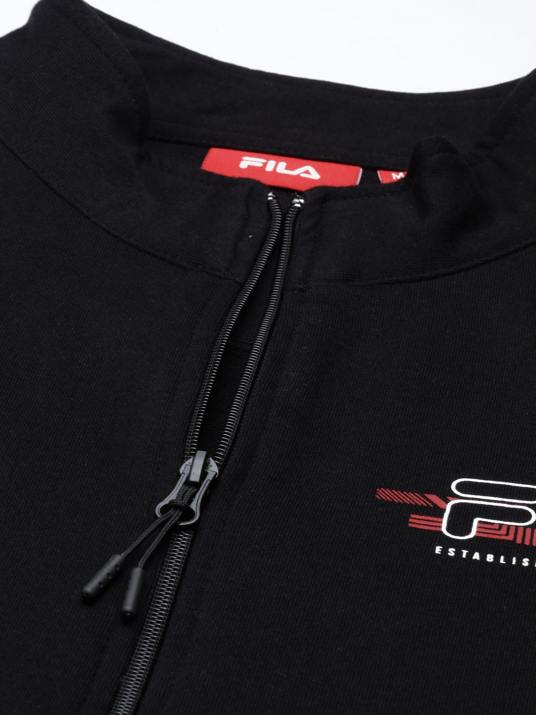 Fila Black Kasper Men's Sweat Jacket