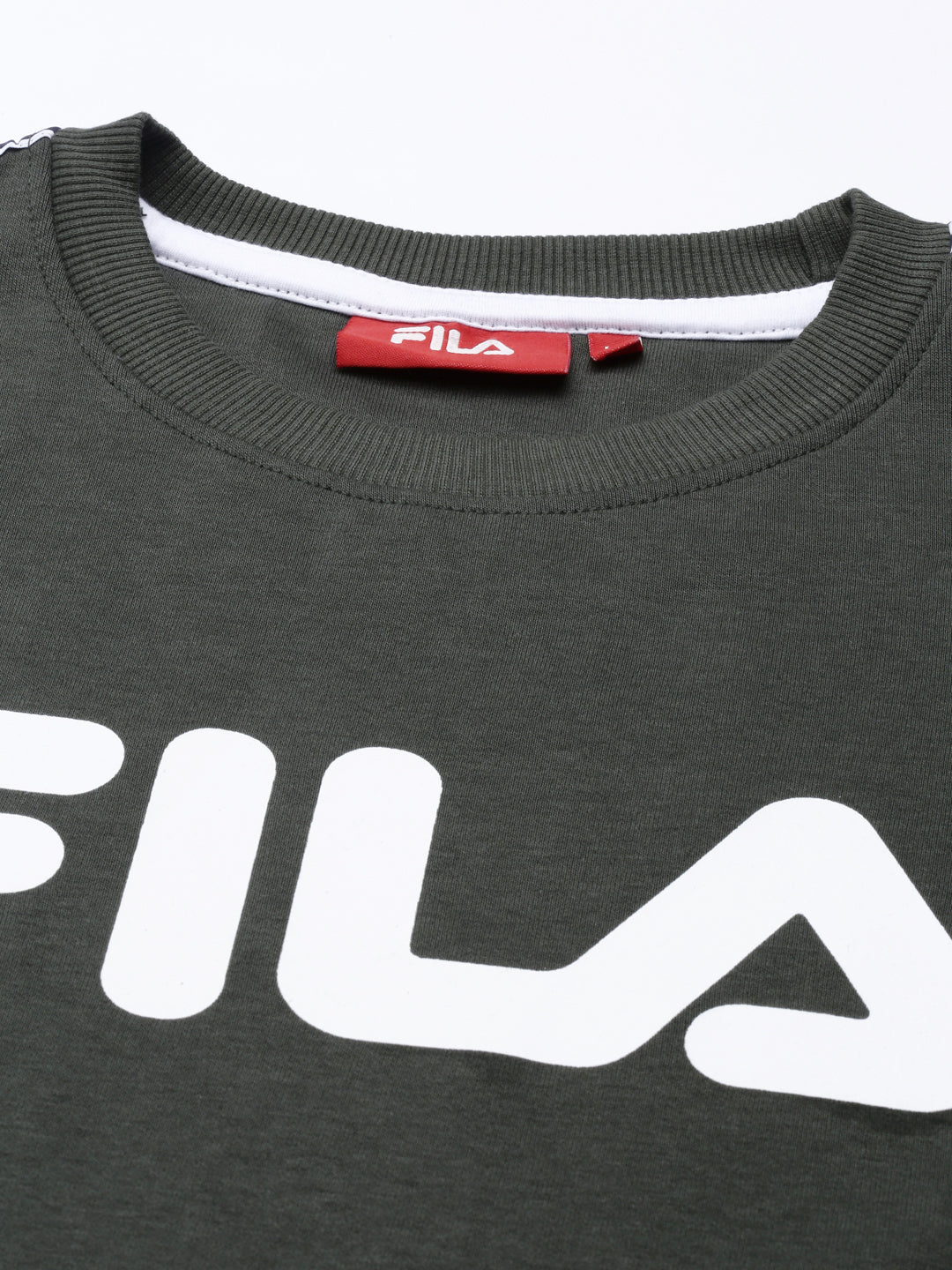 Fila Grey Preston Men's Crew Sweat Shirt