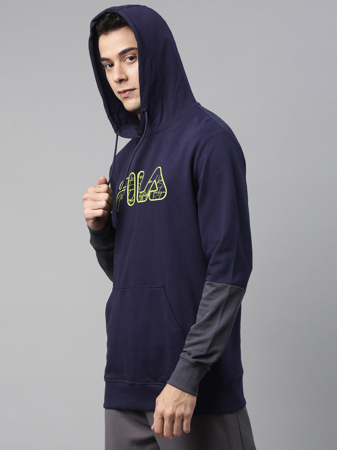 Fila Grey Hamish Men's Hoodie