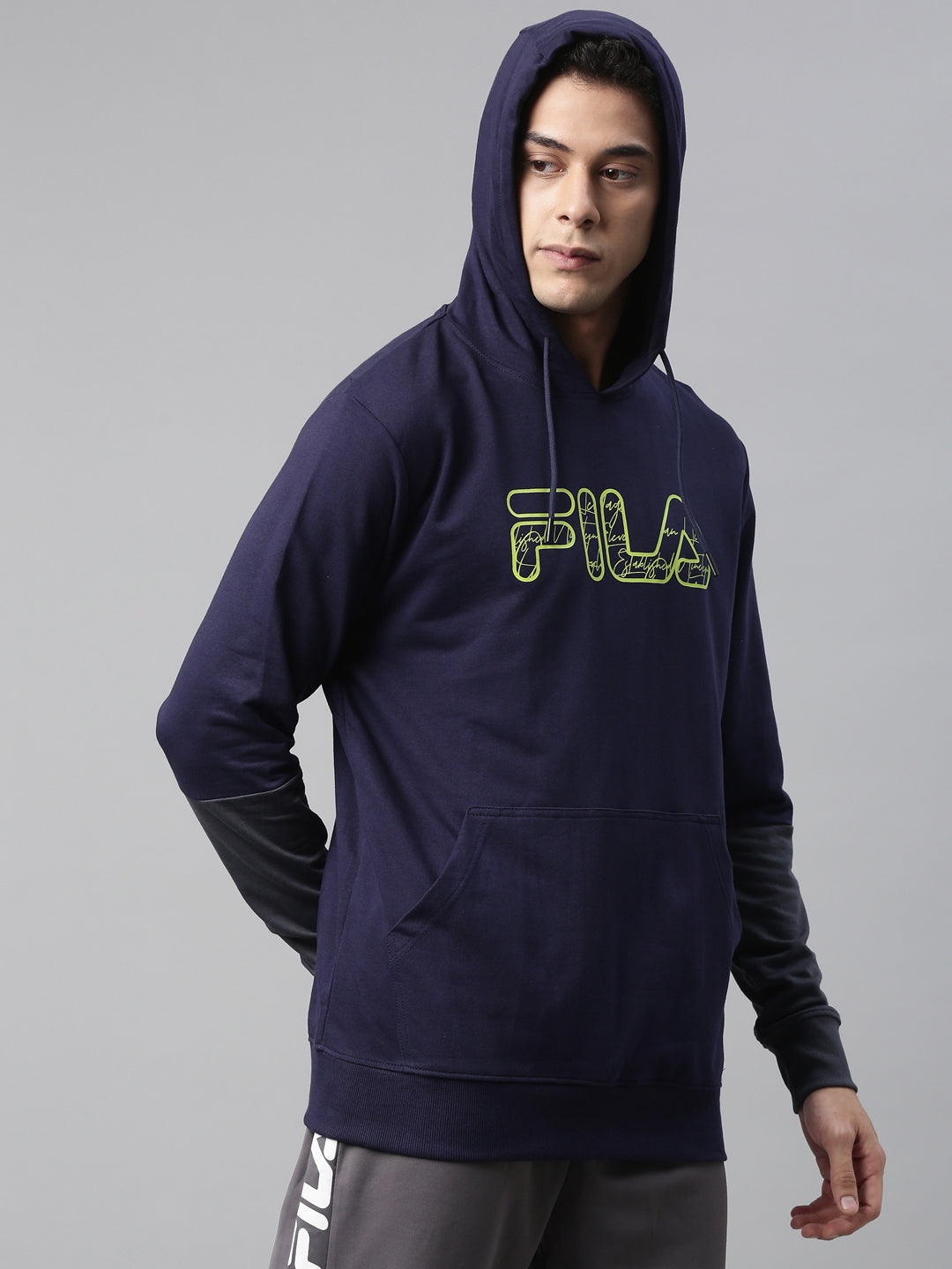 Fila Grey Hamish Men's Hoodie