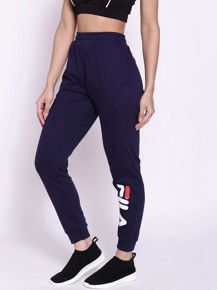 Fila White Acanthus Women's Ribbed Jogger