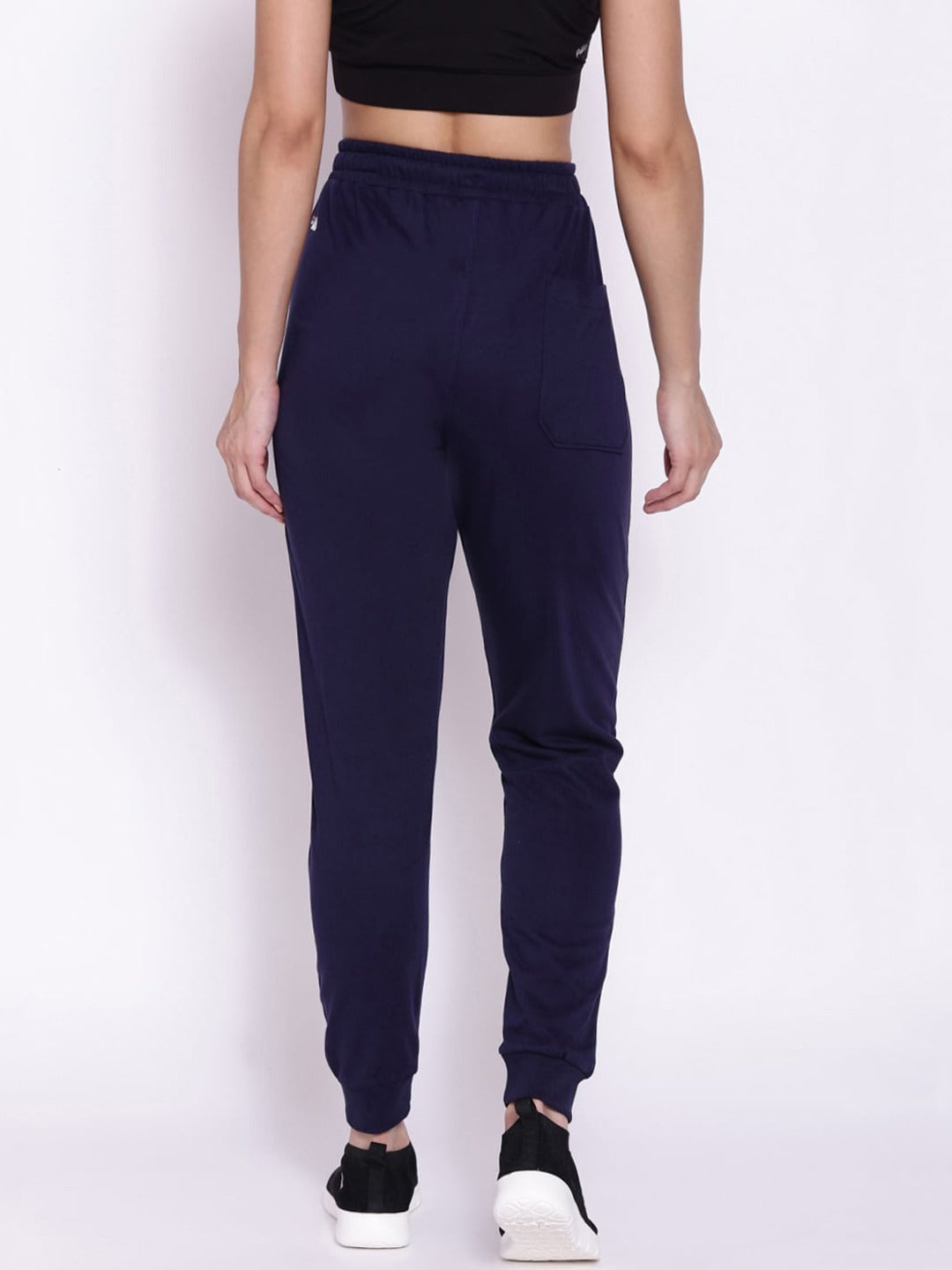 Fila White Acanthus Women's Ribbed Jogger